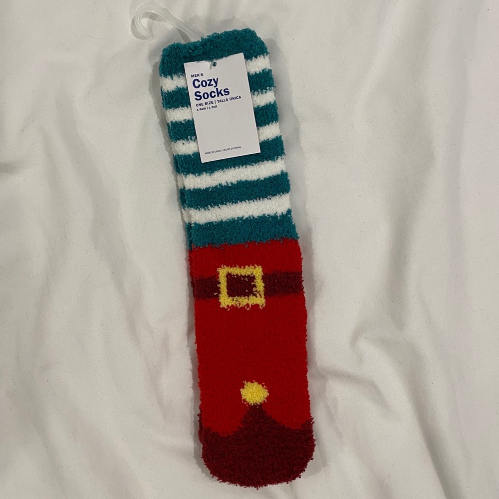 COZY Christmas Elf Socks